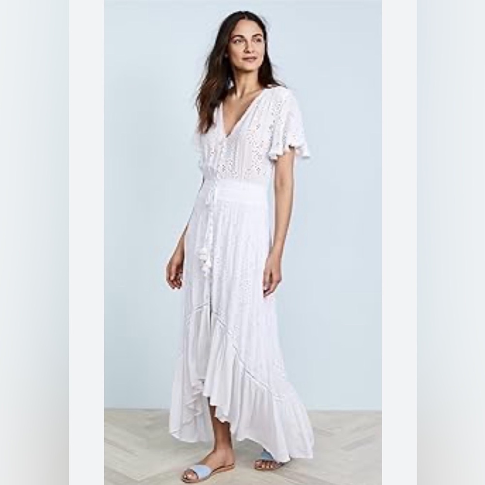 Young Fabulous and Broke Elegant White Lace Dress